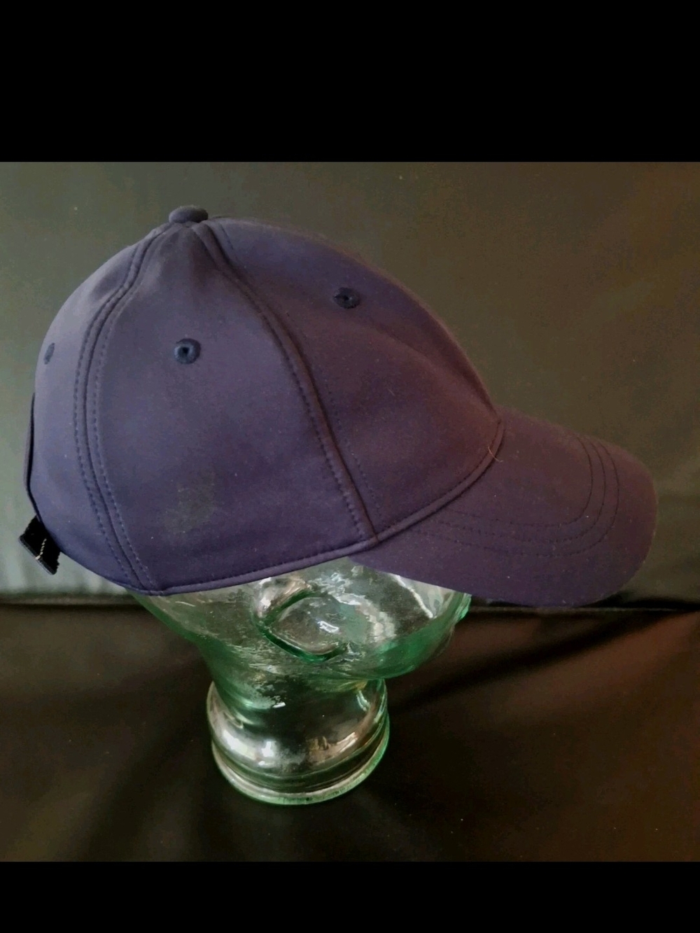 Lululemon Slideback Training Hat Navy Blue Run Gym Cap Adjustable Men's OSFA